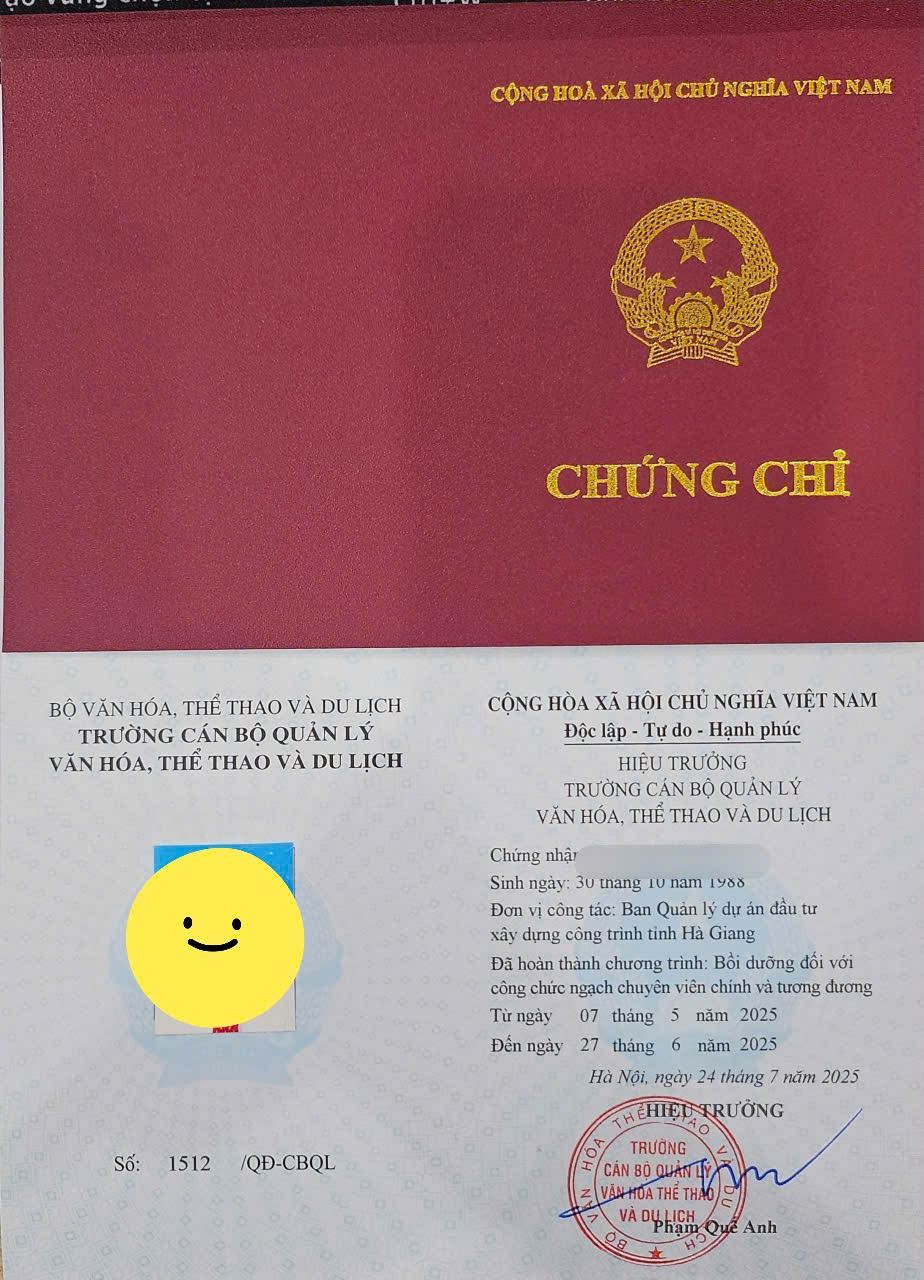 LỚP BỒI DƯỠNG QUẢN LÝ NHÀ NƯỚC Ngạch Chuyên viên – Chuyên viên chính – Quản lý cấp phòng