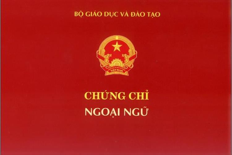 CHỨNG CHỈ TIẾNG ANH 