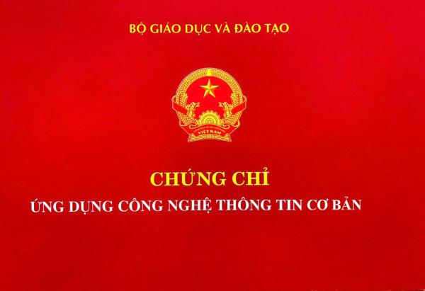 CHỨNG CHỈ CNTT