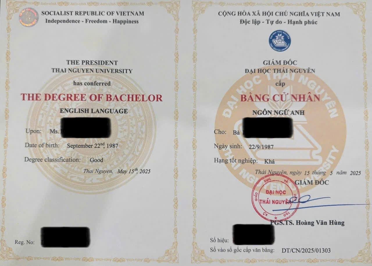 TUYỂN SINH VĂN BẰNG 2 NGÔN NGỮ ANH – TRUNG | HỌC ONLINE, NHẬN BẰNG CỬ NHÂN CHÍNH QUY – KHAI GIẢNG THÁNG 11/2025